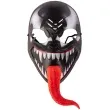maska venom z dlugim jezorem plastikowa czarna carnival toys