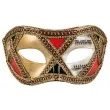 maska wenecka scacchi zlota boland