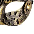 maska wenecki steampunk zlota carnival toys