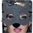 maska wilk filcowa szara kraszek