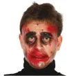 maska zakrawawiona twarz transparentna guirca