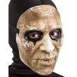 maska zombie morderca brazowa plastikowa carnival toys