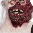 maska zombie z rozcieta glowa lateksowa smiffys