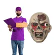 maska zombie z wypadajacymi oczami smiffys