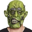 maska zombie zielony lateksowa boland