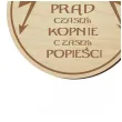 medal dzien kobiet kobieta jest jak prad drewniany 72 mm