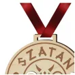 medal dzien kobiet szatan nie kobieta drewniany 72 mm