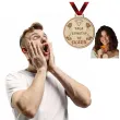 medal dzien kobiet taka kobieta to skarb drewniany 72 mm