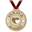 medal dzien matki mama na medal drewniany 72 mm