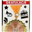 medal jestes super liczba 18 zloty topgift