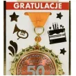 medal jestes super liczba 50 zloty passion cards