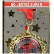 medal super szef czerwony topgift