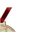medal super uczennica drewniany 72 mm