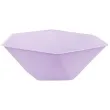 miseczki vert decor heksagonalne fioletowy amscan 15 8 cm 6 szt