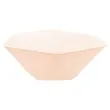 miseczki vert decor heksagonalne morelowy amscan 15 8 cm 6 szt