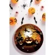 miska dynie i czarownica halloween guirca 27 cm