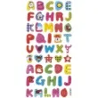 naklejki alfabet literki mix titanum 45 szt