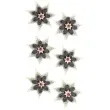 naklejki boze narodzenie gwiazdy titanum 6 szt