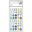 naklejki cyferki liczby mix titanum 42 szt