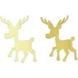 naklejki drewniane boze narodzenie renifery titanum 10 szt