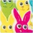 naklejki filcowe wielkanocne kolorowe zajace brewis 6 szt