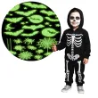 naklejki fluorescencyjne halloween mix zielone widmann
