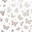 naklejki foliowe zlote motyle scrapbooking dekoracje kreatywne 82 szt
