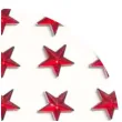 naklejki gwiazdki czerwone aliga 9x11 cm