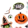 naklejki halloween kolorowe duchy i dynie mix arpex