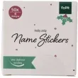 naklejki holly jolly etykiety na prezenty folat 50 szt