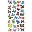 naklejki motyle wielobarwne mix titanum 31 szt