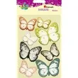 naklejki motylki dwukolorowe titanum
