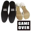 naklejki na buty game over 2 szt