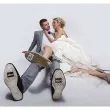 naklejki na buty just married 2 szt