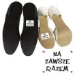 naklejki na buty na zawsze razem 2 szt