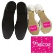 naklejki na buty piekna 2 szt