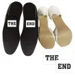 naklejki na buty the end 2 szt