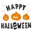 naklejki na szybe happy halloween partypal