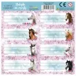 naklejki na zeszyt i love horses konie rozowe starpak 8 szt