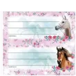 naklejki na zeszyt i love horses konie rozowe starpak 8 szt