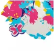 naklejki piankowe jednorozce tecza i motylki mix brewis 28 szt