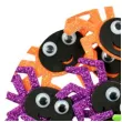 naklejki piankowe pajaki halloween kolorowe arpex 12 szt