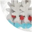 naklejki reniferki piankowe z brokatem brewis 10 szt