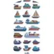 naklejki statki i kontenerowce mix titanum 24 szt