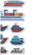 naklejki statki i kontenerowce mix titanum 24 szt
