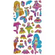 naklejki syrenki i stroje mix titanum 34 szt