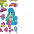 naklejki syrenki i stroje mix titanum 34 szt