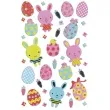naklejki wielkanoc kroliczki i pisanki titanum 38 szt