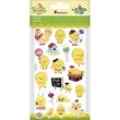 naklejki wielkanoc kurczaczki happy easter titanum 19 szt