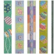 naklejki wielkanocne paski w pisanki brewis 19 cm 7 szt
